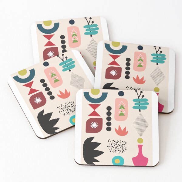 Item preview, abstract elements designed and sold by FunPrintCraft.