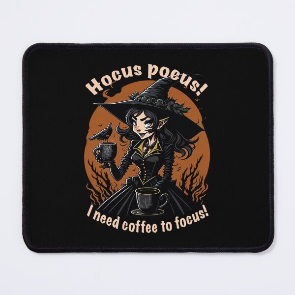 Item preview, Coffee and Cartoonish Witch designed and sold by likbatonboot.