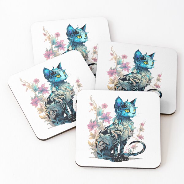 Item preview, Fantasy Plant Cat Hybrid designed and sold by SchorlCraft.