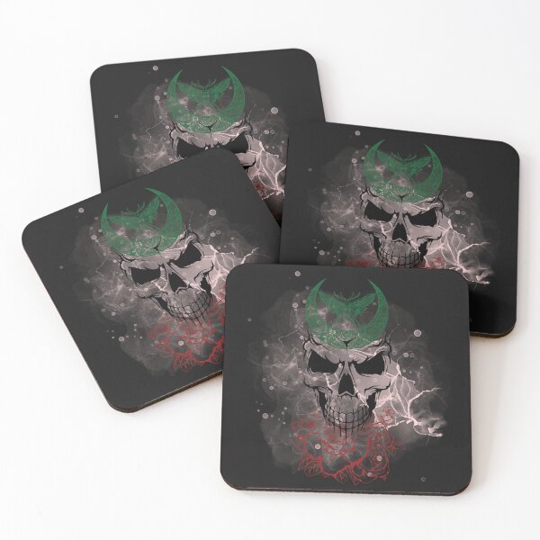 Item preview, Mystical Scull in the fog of spiritual forces. designed and sold by LuckyFamily.