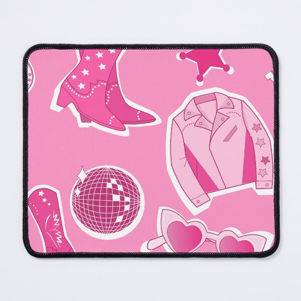 Item preview, Barbiecore seamless pattern designed and sold by Kristenmartist.