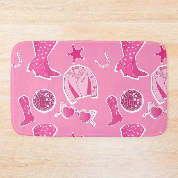 Item preview, Barbiecore seamless pattern designed and sold by Kristenmartist.