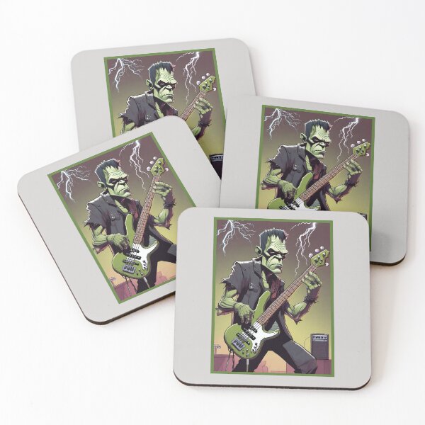 Item preview, Monster Plays Bass designed and sold by AMERICANCHEEZ.
