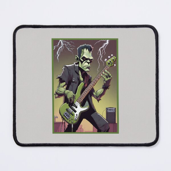 Item preview, Monster Plays Bass designed and sold by AMERICANCHEEZ.