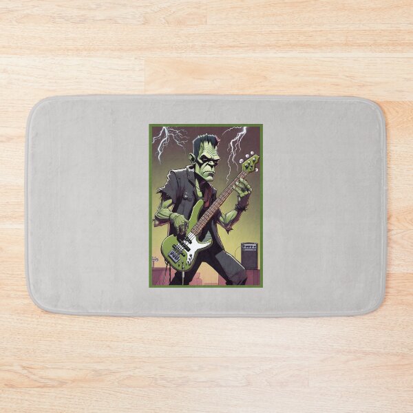 Item preview, Monster Plays Bass designed and sold by AMERICANCHEEZ.