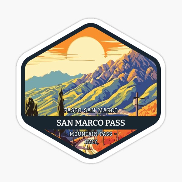 Item preview, San Marco Pass Italy designed and sold by AestheticColor.