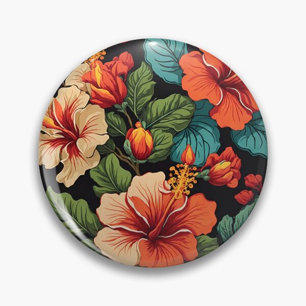 Item preview, Hibiscus Flower Pattern 2023 clothing trends designed and sold by aqua1001.
