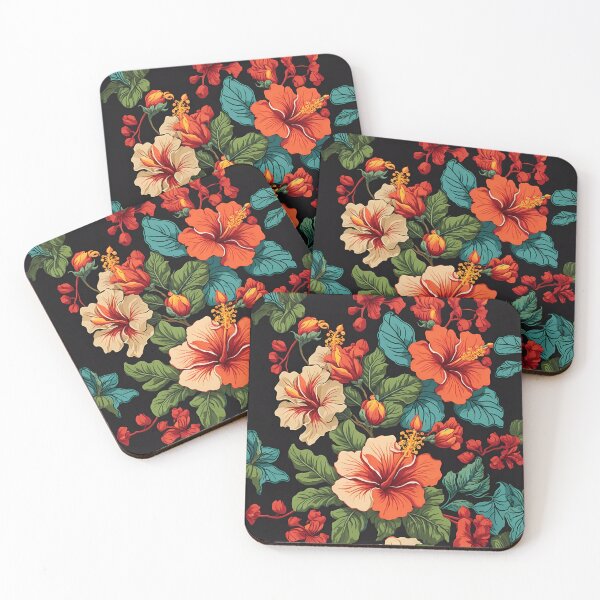 Item preview, Hibiscus Flower Pattern 2023 clothing trends designed and sold by aqua1001.