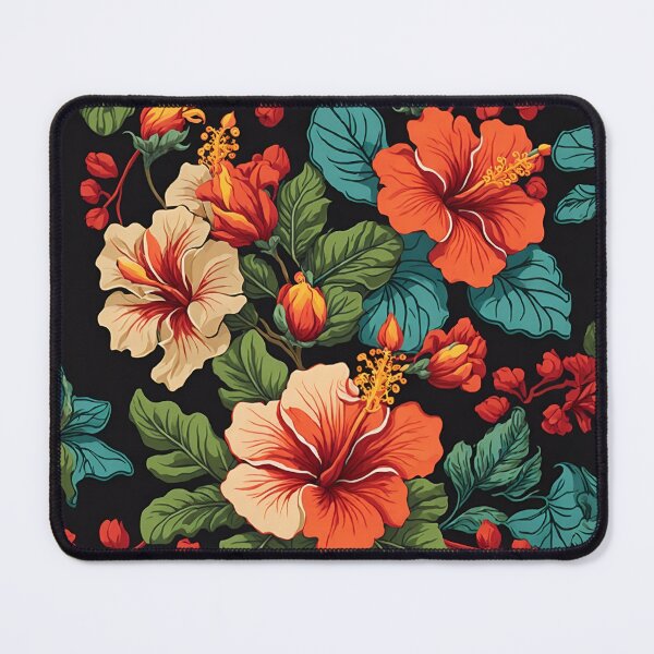 Item preview, Hibiscus Flower Pattern 2023 clothing trends designed and sold by aqua1001.