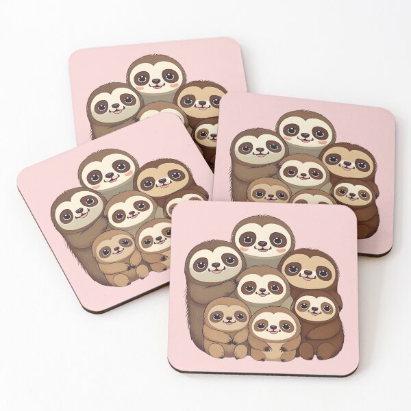 Item preview, Adorable sloth family designed and sold by Nolan6.