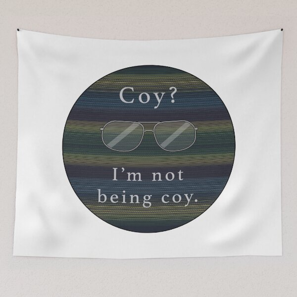 Item preview, Not Being Coy designed and sold by Sara Joudrey.