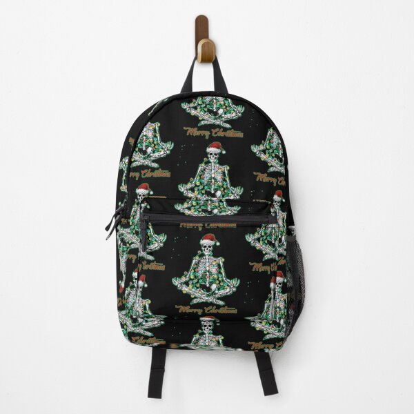 Item preview, Merry Christmas Skeleton Namaste  designed and sold by WoodburyLake.