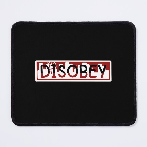 Item preview, disobey designed and sold by GluwyNamwa.