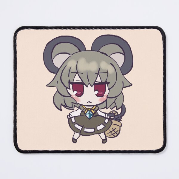 Item preview, I draw chibi nazrin / nazurin with her mouse basket / touhou designed and sold by RansRoom.
