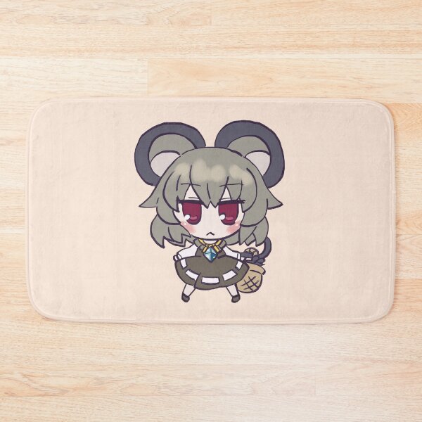 Item preview, I draw chibi nazrin / nazurin with her mouse basket / touhou designed and sold by RansRoom.