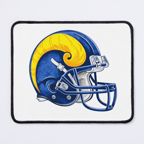 Item preview, Los Angeles Football Helmet designed and sold by AllTimeBallers.