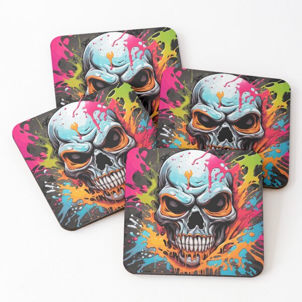 Item preview, Eternal Radiance: A Colorful Skull's Legacy. designed and sold by javaoverride.