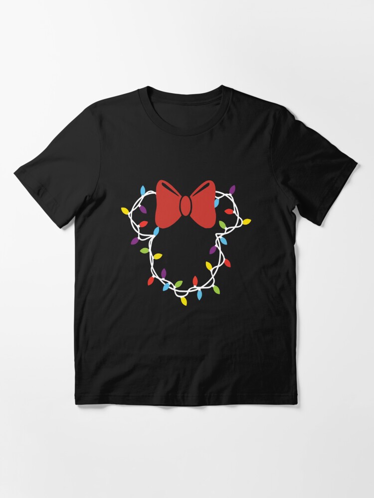 Mickey Mouse Christmas T-Shirt Lighting Disney Xmas Gifts Adult & Kid  TShirt