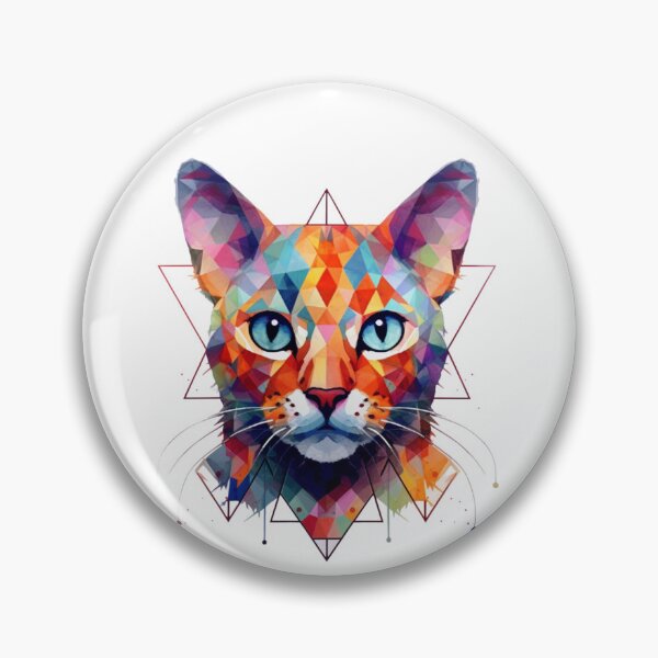 Item preview, Colorfull pentagram cat designed and sold by ZefirDesign.