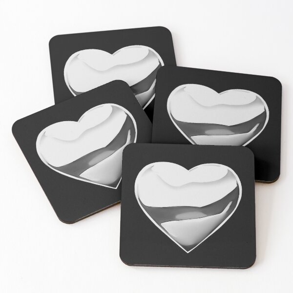Item preview, silver heart designed and sold by Wayne Brown.