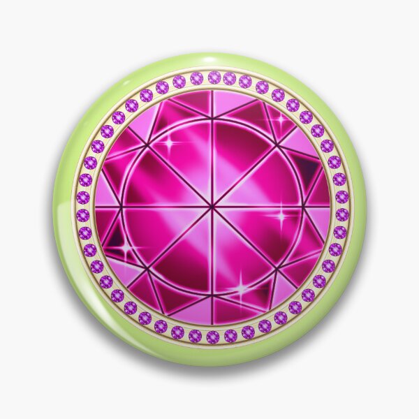 Aperçu de l'œuvre Diamant Circulaire Magenta Or créée et vendue par Cndy-Undergrnd.