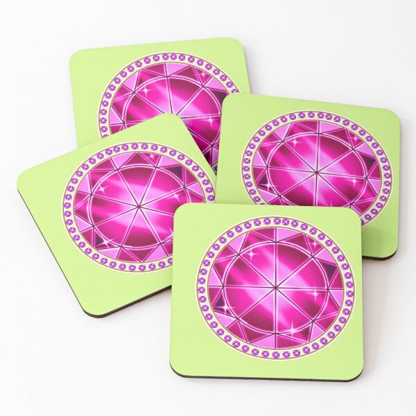 Item preview, Circular Diamond Magenta Gold designed and sold by Cndy-Undergrnd.