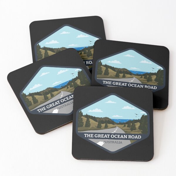Item preview, The Great Ocean Road Australia designed and sold by AestheticColor.