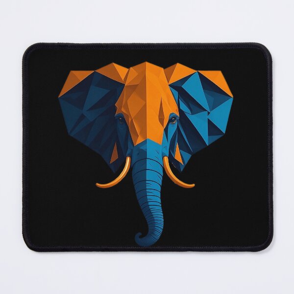 Item preview, simple elephant logo designed and sold by Vectorio.