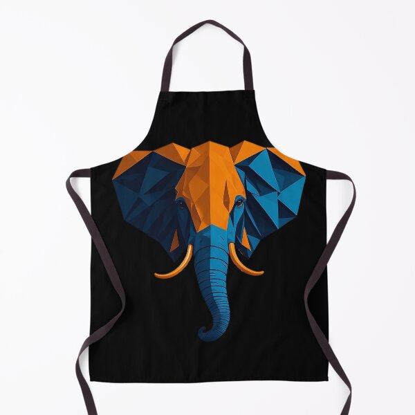 Item preview, simple elephant logo designed and sold by Vectorio.
