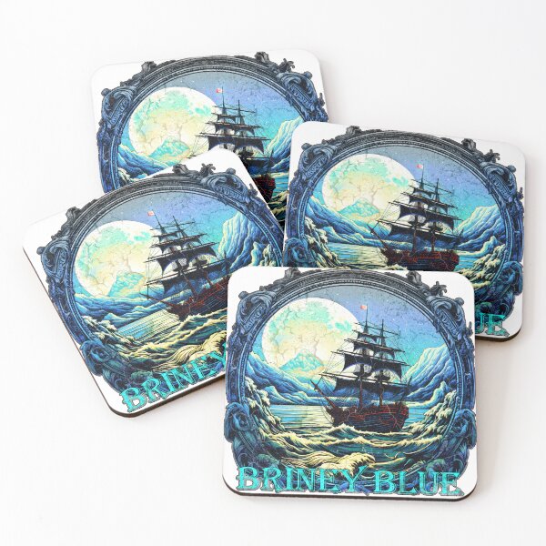 Item preview, Briney Blue designed and sold by surfskatecreate.