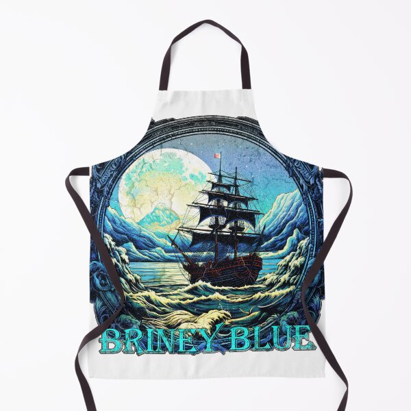 Item preview, Briney Blue designed and sold by surfskatecreate.