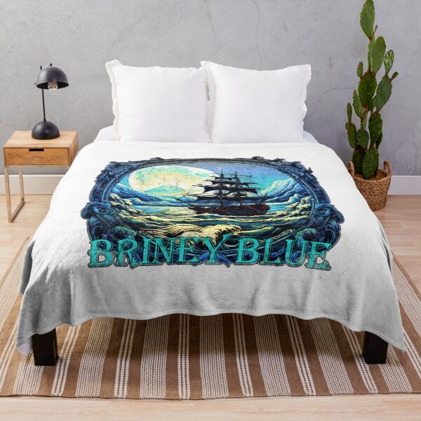 Item preview, Briney Blue designed and sold by surfskatecreate.