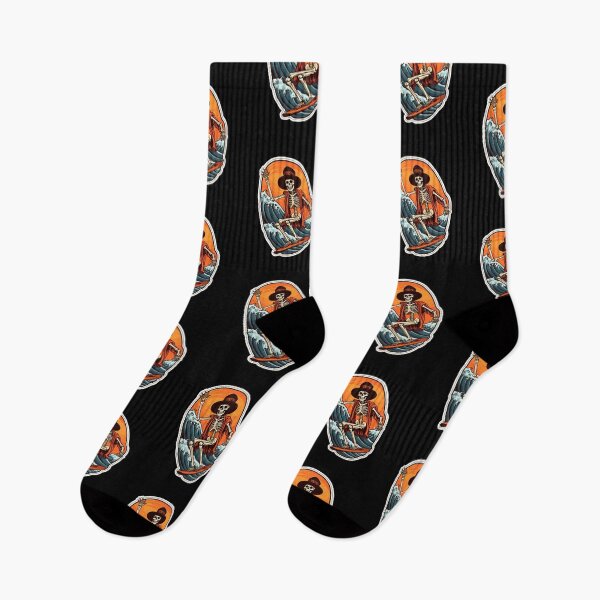Item preview, Surfing Skeleton Halloween Themed designed and sold by Mateusz Majcherek.