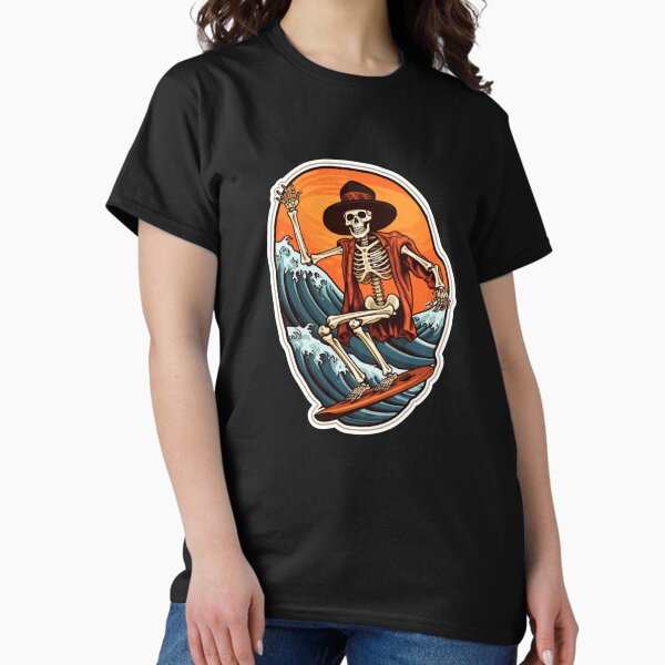 Item preview, Surfing Skeleton Halloween Themed designed and sold by Mateusz Majcherek.