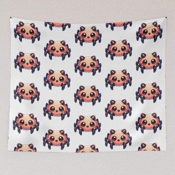 Item preview, Cute Kawaii Halloween Cat Spider designed and sold by CozyKawaiiArt.