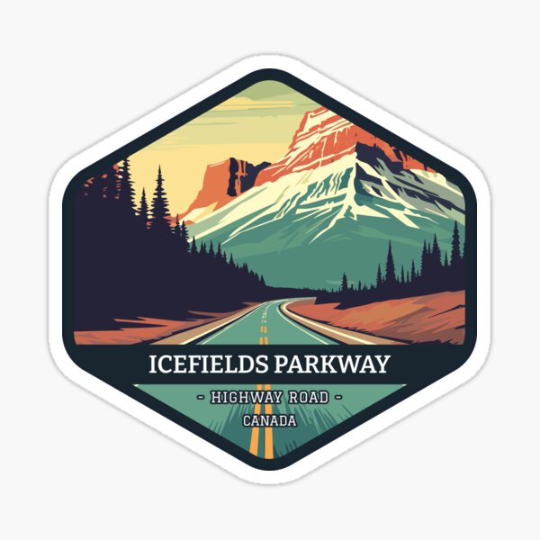 Item preview, Icefields Parkway Canada designed and sold by AestheticColor.