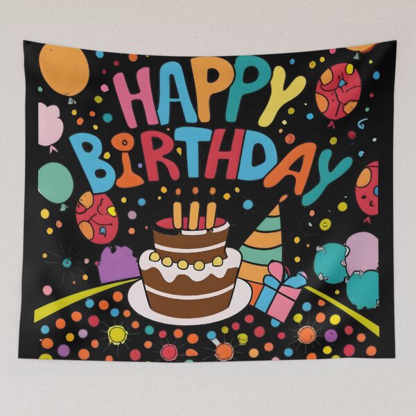 Item preview, Happy Birthday , hbd designed and sold by ratchawoot.