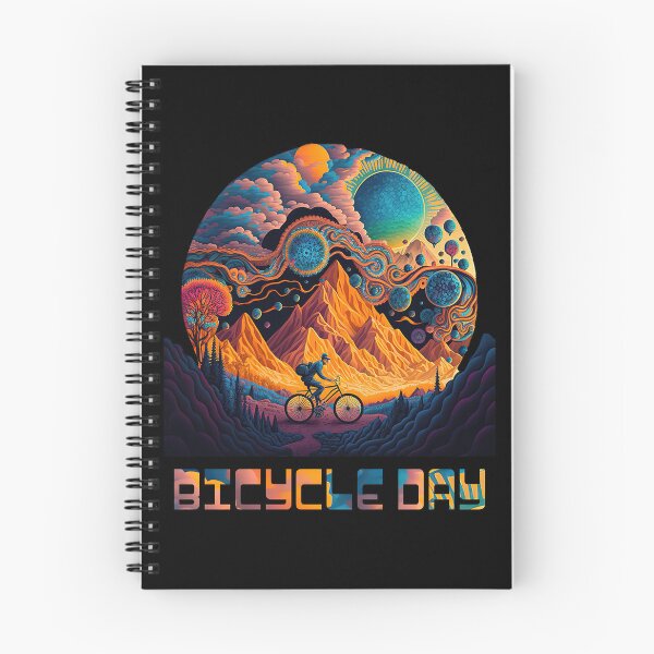 Item preview, Bicycle Day 1943 | Psychedelic Bubble Art designed and sold by Trippinink-.