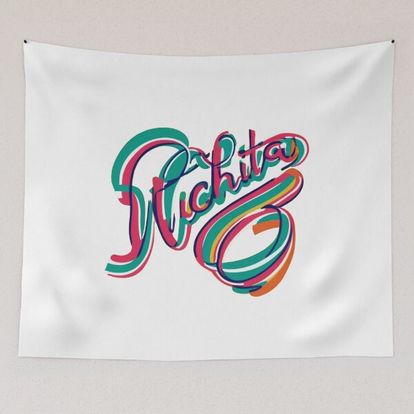 Item preview, Wichita, KS | Minimalist Two-tone Artwork designed and sold by CircinusStore.