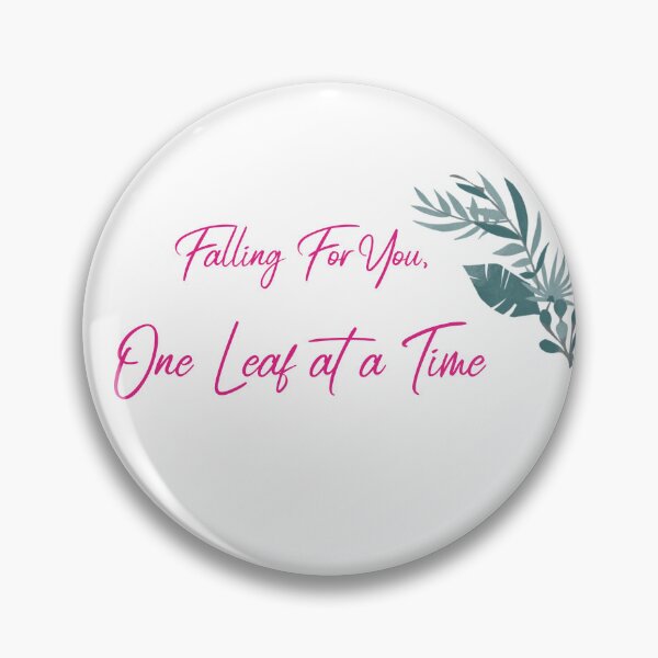 Item preview, Falling For You, One Leaf at a time. Pink/Green designed and sold by AshBeauty2993.