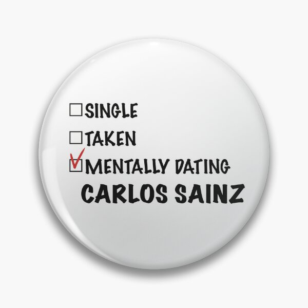 Item preview, Mentally Dating Carlos Sainz designed and sold by PoleToWin.