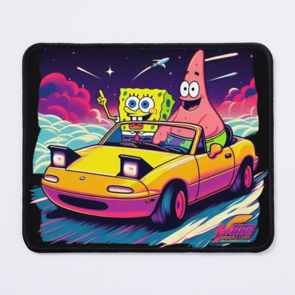 Item preview, Spongebob and Patrick Driving a Miata designed and sold by pathytherobot.