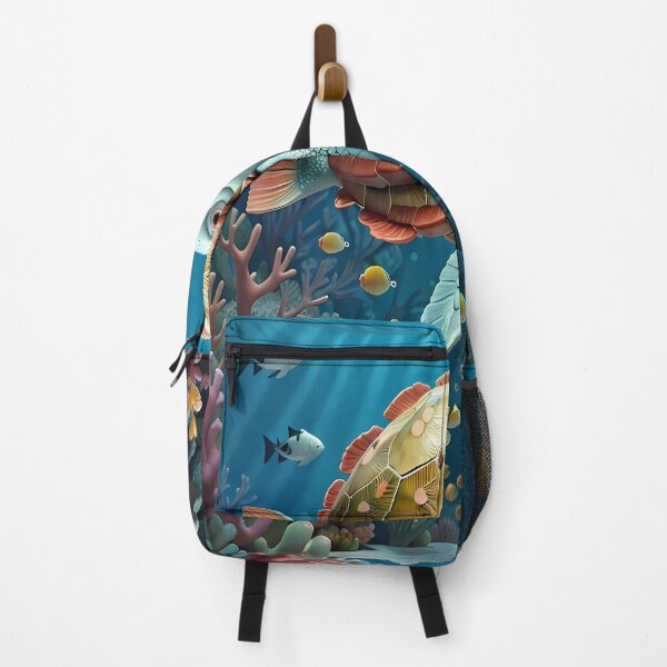 Item preview, Coral reef with turtle and fish 3D designed and sold by AleksKos.