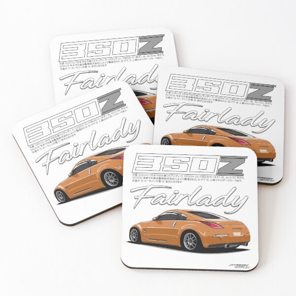 Item preview, 350z - Fairlady Orange Mat designed and sold by kuyoart.