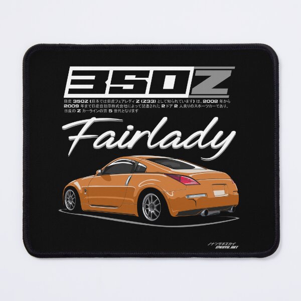 Item preview, 350z - Fairlady Orange Mat designed and sold by kuyoart.