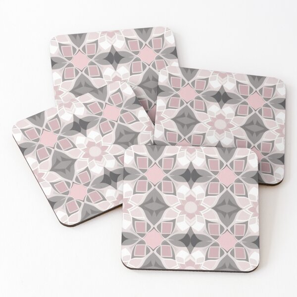 Item preview, Pink gray pattern  designed and sold by Roxburylane.