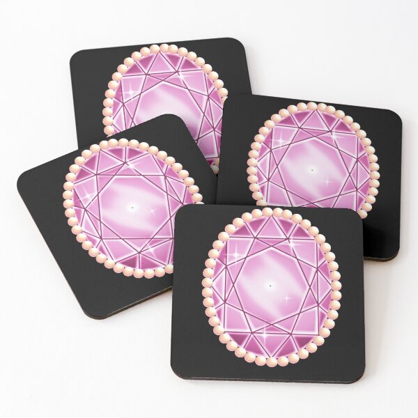 Item preview, Oval Pink Rose Gold designed and sold by Cndy-Undergrnd.