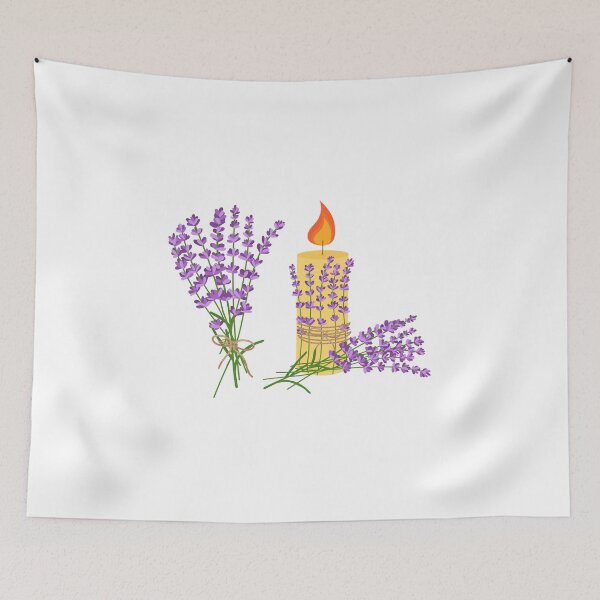 Item preview,  Lavender And Candle designed and sold by Designfs.