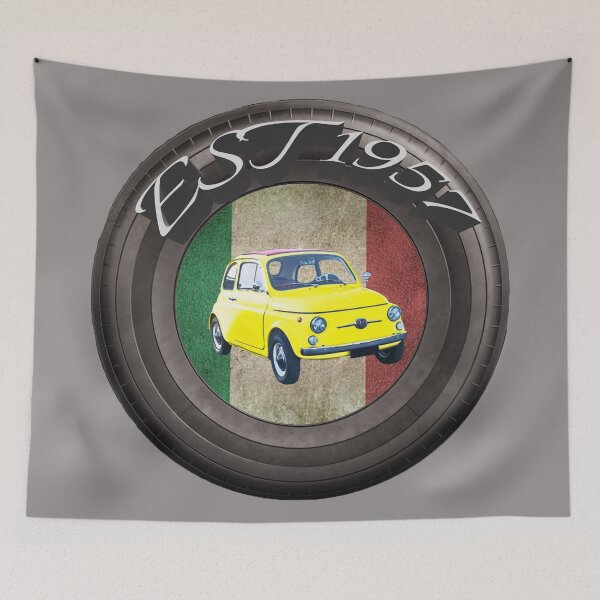 Item preview, Fiat 500 In A Tyre designed and sold by KLloydPhotos.