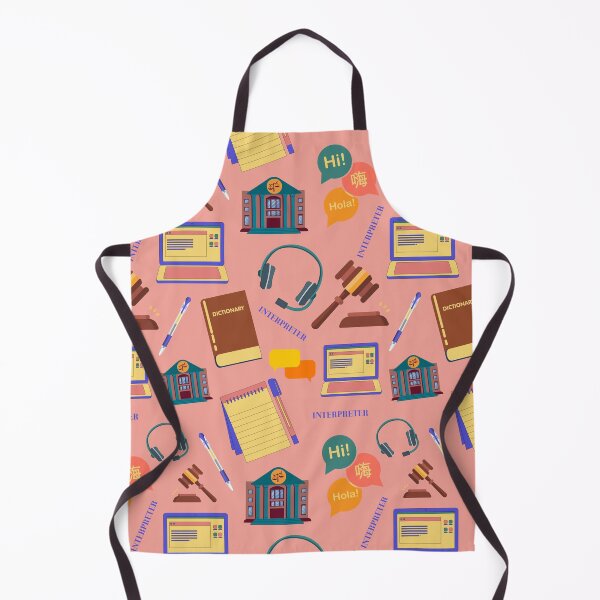 Item preview, Court interpreter interpreting tools pattern designed and sold by Neeshki.